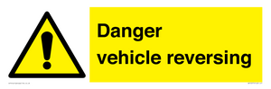Danger Vehicles Reversing